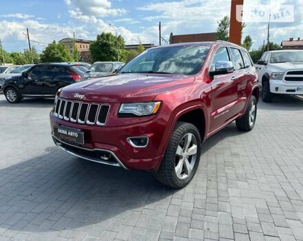 Червоний Джип Grand Cherokee, об'ємом двигуна 3 л та пробігом 216 тис. км за 19300 $, фото 1 на Automoto.ua