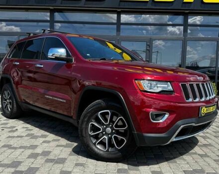 Червоний Джип Grand Cherokee, об'ємом двигуна 3 л та пробігом 220 тис. км за 21890 $, фото 1 на Automoto.ua