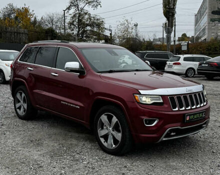 Красный Джип Гранд Чероки, объемом двигателя 2.99 л и пробегом 262 тыс. км за 17500 $, фото 1 на Automoto.ua