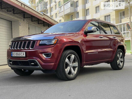 Джип Grand Cherokee 2014 у Тернополі на Automoto.ua Червоний Джип Grand Cherokee, об'ємом двигуна 3 л та пробігом 244 тис. км за 18500 $, фото 1 на Automoto.ua