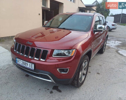 Красный Джип Гранд Чероки, объемом двигателя 2.99 л и пробегом 155 тыс. км за 18500 $, фото 1 на Automoto.ua