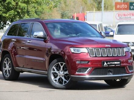 Червоний Джип Grand Cherokee, об'ємом двигуна 3.6 л та пробігом 55 тис. км за 28700 $, фото 1 на Automoto.ua