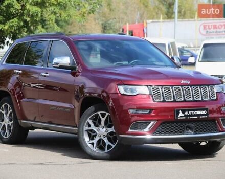 Червоний Джип Grand Cherokee, об'ємом двигуна 3.6 л та пробігом 55 тис. км за 28700 $, фото 1 на Automoto.ua