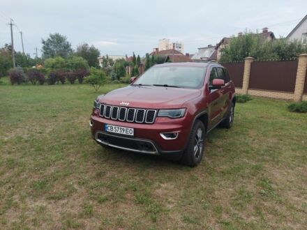 Красный Джип Гранд Чероки, объемом двигателя 3 л и пробегом 177 тыс. км за 28500 $, фото 1 на Automoto.ua