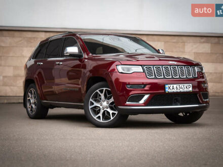 Красный Джип Гранд Чероки, объемом двигателя 3.6 л и пробегом 55 тыс. км за 28900 $, фото 1 на Automoto.ua
