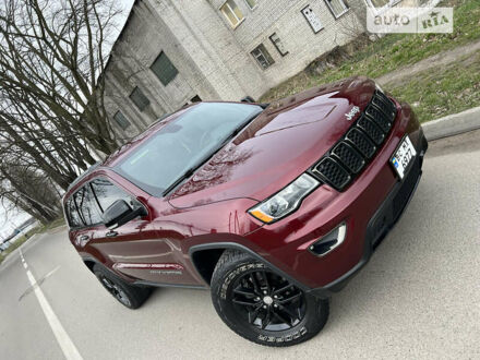 Червоний Джип Grand Cherokee, об'ємом двигуна 3.6 л та пробігом 153 тис. км за 28222 $, фото 1 на Automoto.ua