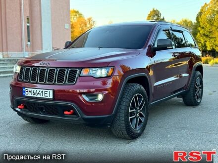 Джип Grand Cherokee 2018 у Ромнах на Automoto.ua Червоний Джип Grand Cherokee, об'ємом двигуна 5.7 л та пробігом 99 тис. км за 35000 $, фото 1 на Automoto.ua