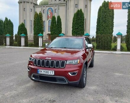 Красный Джип Гранд Чероки, объемом двигателя 3.6 л и пробегом 115 тыс. км за 27800 $, фото 1 на Automoto.ua