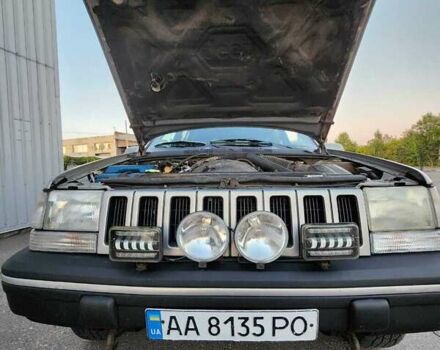 Серый Джип Гранд Чероки, объемом двигателя 5.2 л и пробегом 93 тыс. км за 6600 $, фото 11 на Automoto.ua