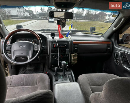 Сірий Джип Grand Cherokee, об'ємом двигуна 4 л та пробігом 230 тис. км за 12500 $, фото 16 на Automoto.ua