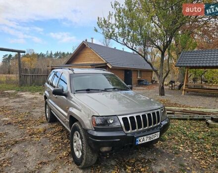 Серый Джип Гранд Чероки, объемом двигателя 4 л и пробегом 160 тыс. км за 4500 $, фото 4 на Automoto.ua