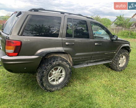 Серый Джип Гранд Чероки, объемом двигателя 4.7 л и пробегом 227 тыс. км за 4000 $, фото 8 на Automoto.ua