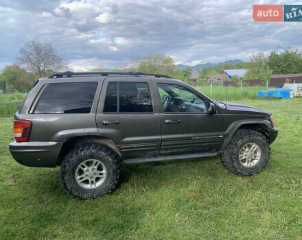 Серый Джип Гранд Чероки, объемом двигателя 4.7 л и пробегом 227 тыс. км за 4000 $, фото 5 на Automoto.ua