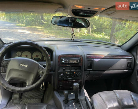 Серый Джип Гранд Чероки, объемом двигателя 4.7 л и пробегом 250 тыс. км за 9999 $, фото 26 на Automoto.ua