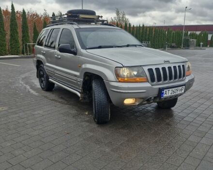 Сірий Джип Grand Cherokee, об'ємом двигуна 4.7 л та пробігом 321 тис. км за 6300 $, фото 2 на Automoto.ua