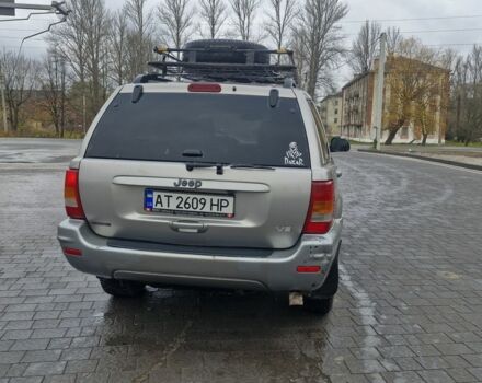 Сірий Джип Grand Cherokee, об'ємом двигуна 4.7 л та пробігом 321 тис. км за 6300 $, фото 3 на Automoto.ua