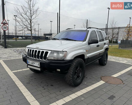 Серый Джип Гранд Чероки, объемом двигателя 3.96 л и пробегом 220 тыс. км за 6800 $, фото 4 на Automoto.ua