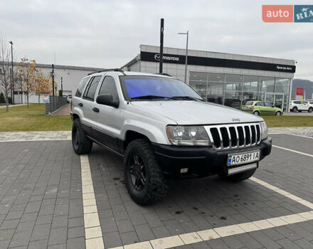 Серый Джип Гранд Чероки, объемом двигателя 3.96 л и пробегом 220 тыс. км за 6800 $, фото 1 на Automoto.ua