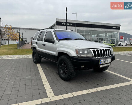 Серый Джип Гранд Чероки, объемом двигателя 3.96 л и пробегом 220 тыс. км за 6800 $, фото 2 на Automoto.ua