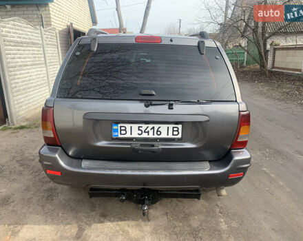 Серый Джип Гранд Чероки, объемом двигателя 2.7 л и пробегом 275 тыс. км за 10000 $, фото 4 на Automoto.ua