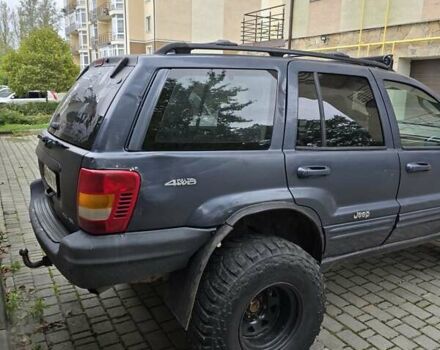 Серый Джип Гранд Чероки, объемом двигателя 4.7 л и пробегом 219 тыс. км за 9000 $, фото 7 на Automoto.ua