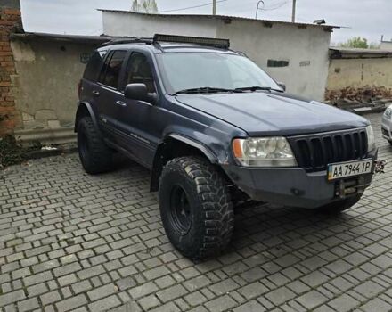 Серый Джип Гранд Чероки, объемом двигателя 4.7 л и пробегом 219 тыс. км за 9000 $, фото 3 на Automoto.ua