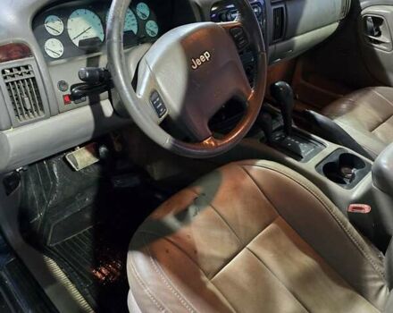 Серый Джип Гранд Чероки, объемом двигателя 4.7 л и пробегом 219 тыс. км за 9000 $, фото 1 на Automoto.ua