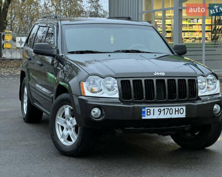 Серый Джип Гранд Чероки, объемом двигателя 3.7 л и пробегом 268 тыс. км за 6600 $, фото 2 на Automoto.ua