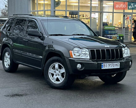 Серый Джип Гранд Чероки, объемом двигателя 3.7 л и пробегом 268 тыс. км за 6600 $, фото 1 на Automoto.ua