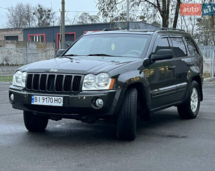 Серый Джип Гранд Чероки, объемом двигателя 3.7 л и пробегом 268 тыс. км за 6600 $, фото 5 на Automoto.ua