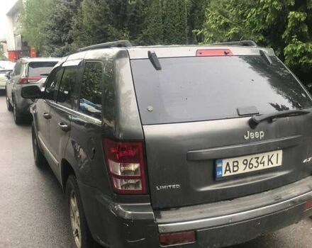 Серый Джип Гранд Чероки, объемом двигателя 4.7 л и пробегом 197 тыс. км за 8990 $, фото 2 на Automoto.ua