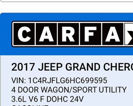 Сірий Джип Grand Cherokee, об'ємом двигуна 3.6 л та пробігом 132 тис. км за 26500 $, фото 11 на Automoto.ua