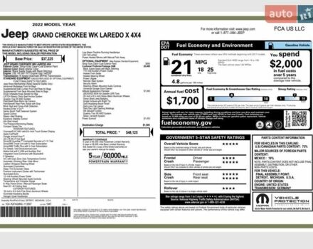 Серый Джип Гранд Чероки, объемом двигателя 3.6 л и пробегом 33 тыс. км за 28300 $, фото 39 на Automoto.ua