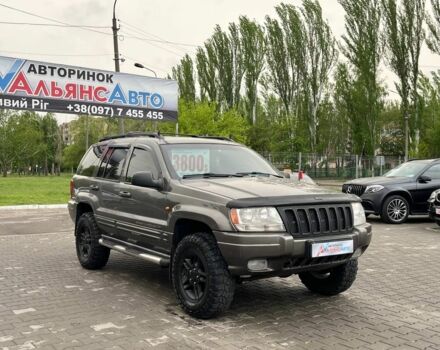 Сірий Джип Grand Cherokee, об'ємом двигуна 4.7 л та пробігом 465 тис. км за 7400 $, фото 1 на Automoto.ua