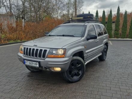Сірий Джип Grand Cherokee, об'ємом двигуна 4.7 л та пробігом 321 тис. км за 6300 $, фото 1 на Automoto.ua