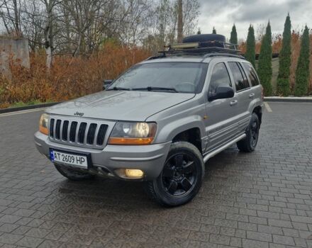 Сірий Джип Grand Cherokee, об'ємом двигуна 4.7 л та пробігом 321 тис. км за 6300 $, фото 1 на Automoto.ua