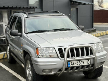 Серый Джип Гранд Чероки, объемом двигателя 2.69 л и пробегом 295 тыс. км за 8200 $, фото 1 на Automoto.ua
