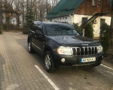 Серый Джип Гранд Чероки, объемом двигателя 4.7 л и пробегом 197 тыс. км за 8990 $, фото 1 на Automoto.ua