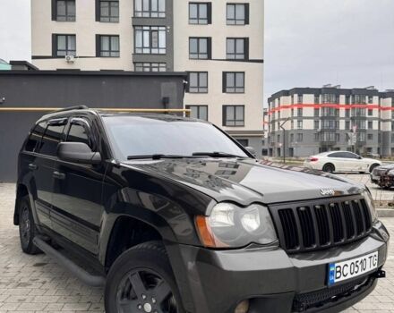 Серый Джип Гранд Чероки, объемом двигателя 4.7 л и пробегом 200 тыс. км за 8300 $, фото 1 на Automoto.ua