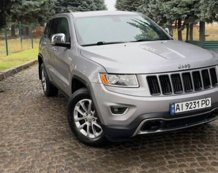 Серый Джип Гранд Чероки, объемом двигателя 3 л и пробегом 205 тыс. км за 21500 $, фото 1 на Automoto.ua