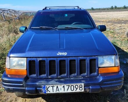 Синий Джип Гранд Чероки, объемом двигателя 2.5 л и пробегом 336 тыс. км за 2856 $, фото 1 на Automoto.ua