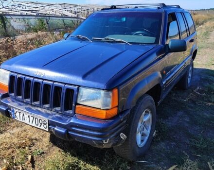 Синий Джип Гранд Чероки, объемом двигателя 2.5 л и пробегом 336 тыс. км за 2856 $, фото 2 на Automoto.ua