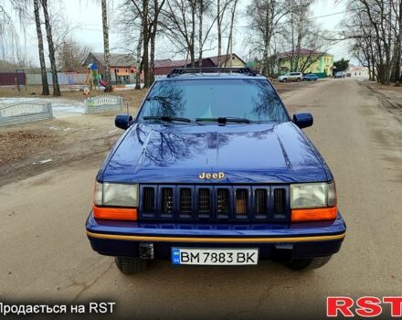 Синий Джип Гранд Чероки, объемом двигателя 5.2 л и пробегом 267 тыс. км за 6500 $, фото 2 на Automoto.ua