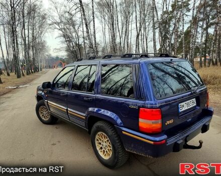 Синий Джип Гранд Чероки, объемом двигателя 5.2 л и пробегом 267 тыс. км за 6500 $, фото 6 на Automoto.ua