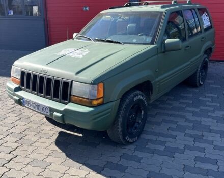 Синий Джип Гранд Чероки, объемом двигателя 2.5 л и пробегом 329 тыс. км за 4655 $, фото 1 на Automoto.ua