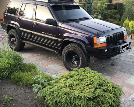 Синій Джип Grand Cherokee, об'ємом двигуна 4 л та пробігом 302 тис. км за 9500 $, фото 20 на Automoto.ua