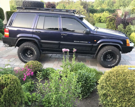 Синій Джип Grand Cherokee, об'ємом двигуна 4 л та пробігом 302 тис. км за 9500 $, фото 19 на Automoto.ua