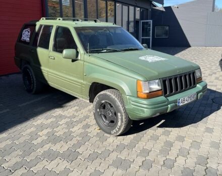 Синий Джип Гранд Чероки, объемом двигателя 2.5 л и пробегом 329 тыс. км за 4655 $, фото 3 на Automoto.ua