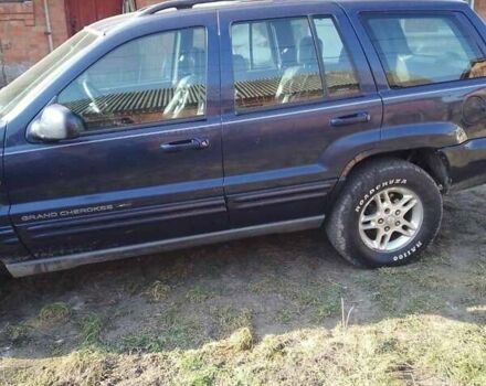 Синий Джип Гранд Чероки, объемом двигателя 4.7 л и пробегом 247 тыс. км за 7200 $, фото 2 на Automoto.ua