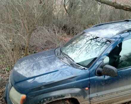 Синий Джип Гранд Чероки, объемом двигателя 3 л и пробегом 300 тыс. км за 4000 $, фото 1 на Automoto.ua